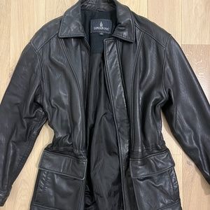 Vintage London Fog Leather Jacket